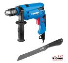 Изображение товара Ударная дрель ЗУБР ЗДУ-580 ЭРМ2 580Вт с функциями сверления и удара, ключевой патрон, реверс