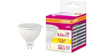   LEDVANCE OSRAM LSMR1660110  5,2W/830 230V GU5.3 FS1