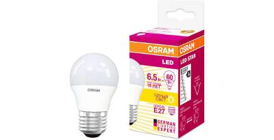   LEDVANCE OSRAM LEDSCLP60  6,5W/830 230VFR E27 FS1