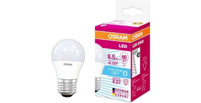   LEDVANCE OSRAM LEDSCLP60 6,5W/840 230VFR E27 FS1