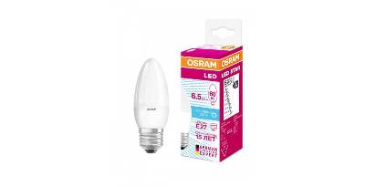   LEDVANCE OSRAM LEDSCLB60  6,5W/840 230VFR E27 FS1