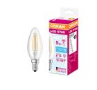 Изображение товара Лампа светодиодная LEDVANCE OSRAM LSCLB60 CL 5W/840 230V FIL E14 FS1 Изображение товара Лампа светодиодная LEDVANCE OSRAM LSCLB60 CL 5W/840 230V FIL E14 FS1