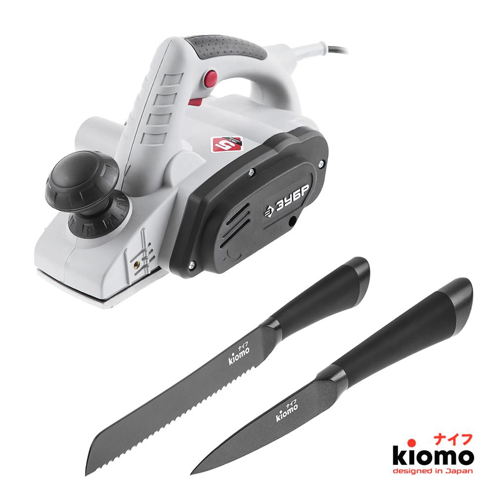 

Набор ЗУБР Рубанок ЗР-950-82 + два Японских ножа kiomo, Рубанок ЗР-950-82 + два Японских ножа kiomo