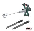 Набор METABO Миксер RWEV 1600-2 (614047000) + два Японских ножа KIOMO