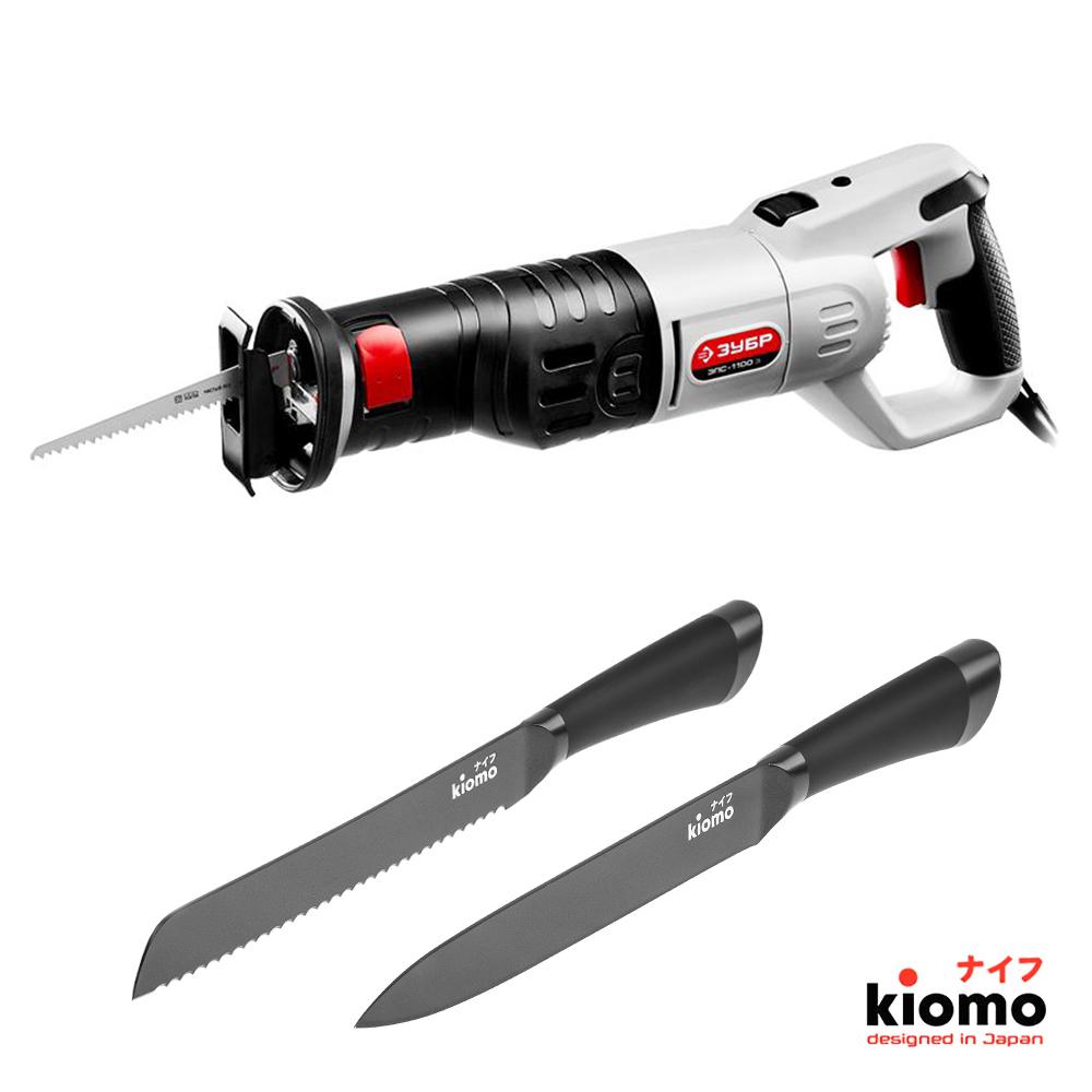 

Набор ЗУБР Ножовка ЗПС-1100 Э + два Японских ножа kiomo, Ножовка ЗПС-1100 Э + два Японских ножа kiomo