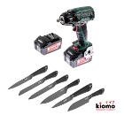  METABO   SSW18LTX 400 BL (602205650) +    KIOMO