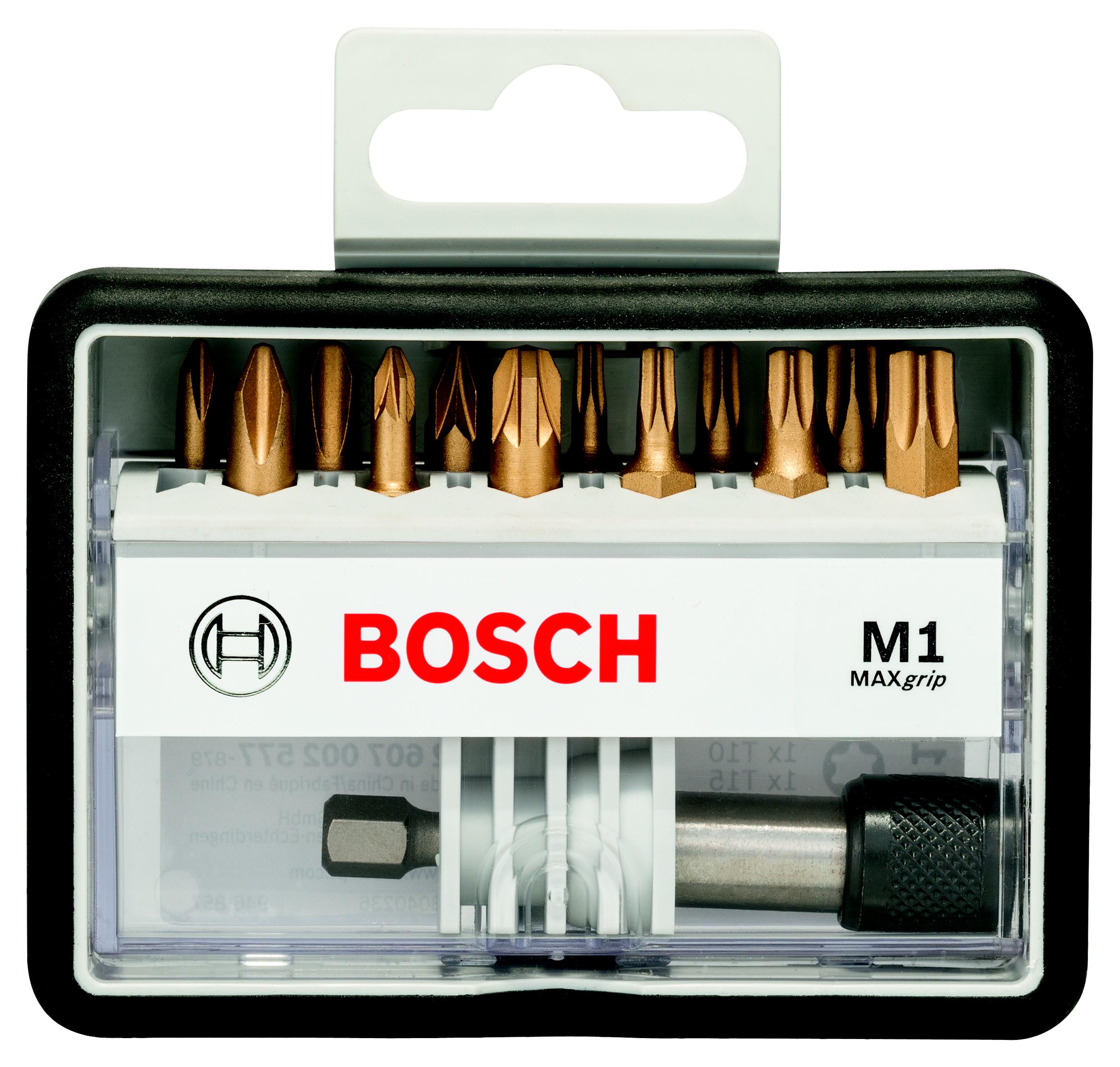 Набор бит Bosch 25мм (robust line max grip 12 шт. 2.607.002.577)