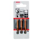 Изображение товара Бита BOSCH MAXgrip PH2 49 мм 3 шт. титаново-нитридное покрытие комплект