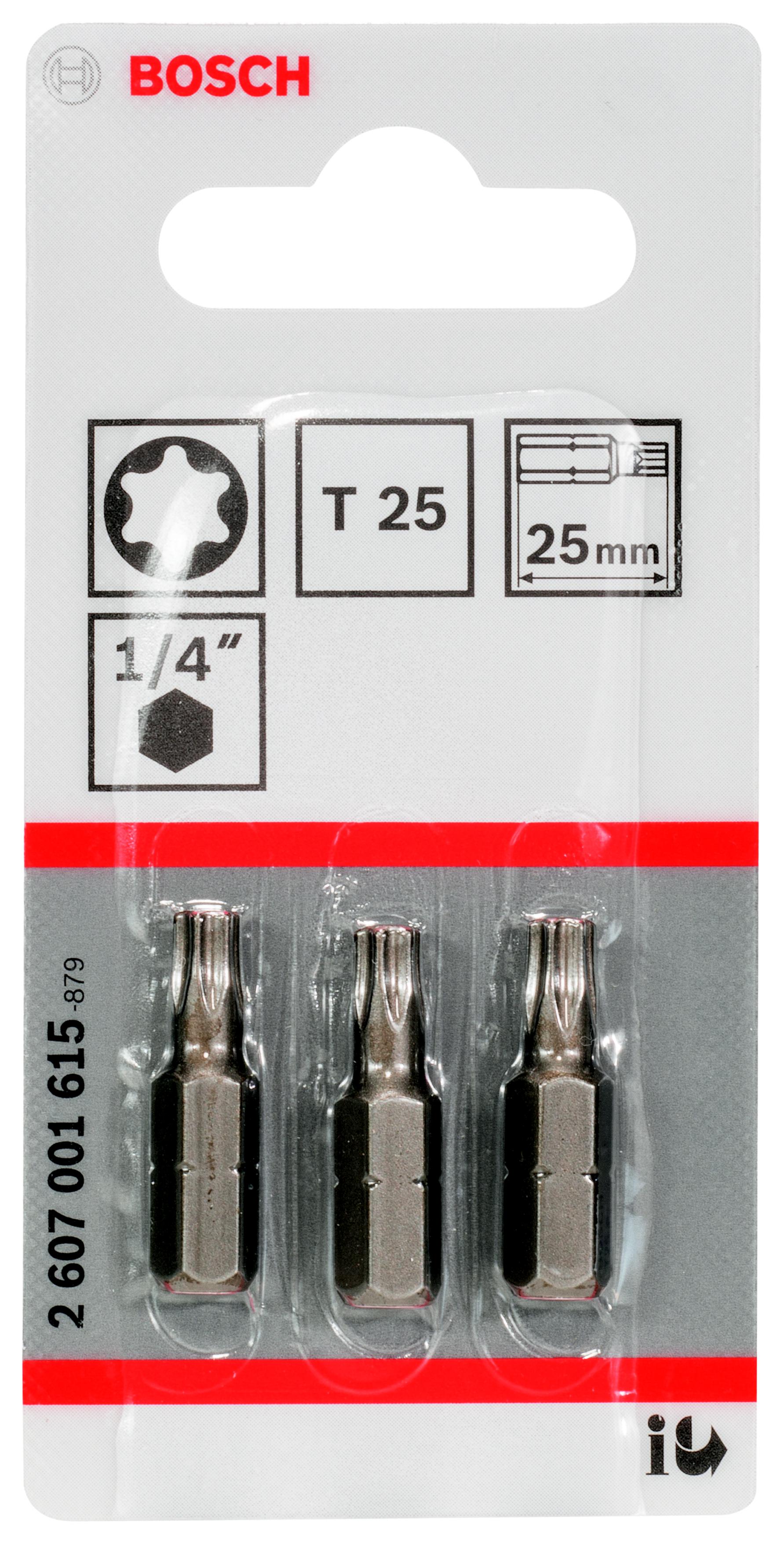 

Бита Bosch Extra-hart t25 25 мм, 3 шт. (2.607.001.615), Extra-hart t25 25 мм, 3 шт. (2.607.001.615)