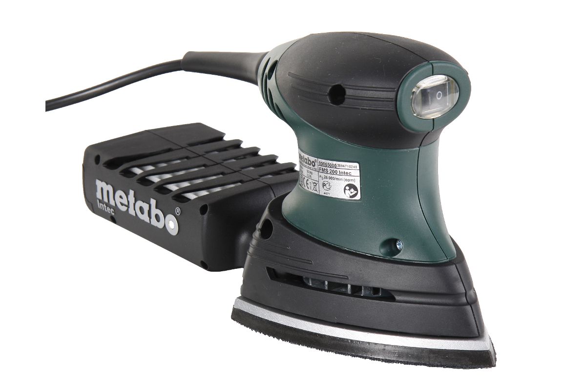 Машинка шлифовальная дельта Metabo FMS 200 Intec (600065500) - цена,  отзывы, фото и инструкция - купить в Москве, СПб и РФ