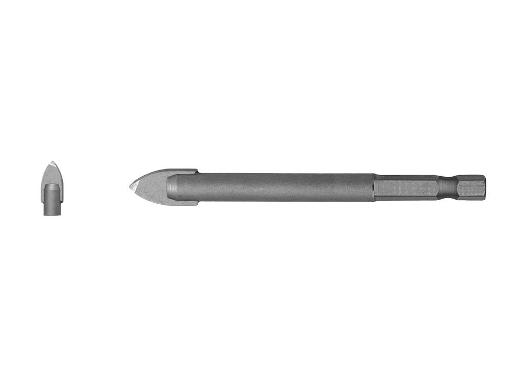 Изображение товара Сверло HELLER Ф10х85мм для стекла и плитки TD50097