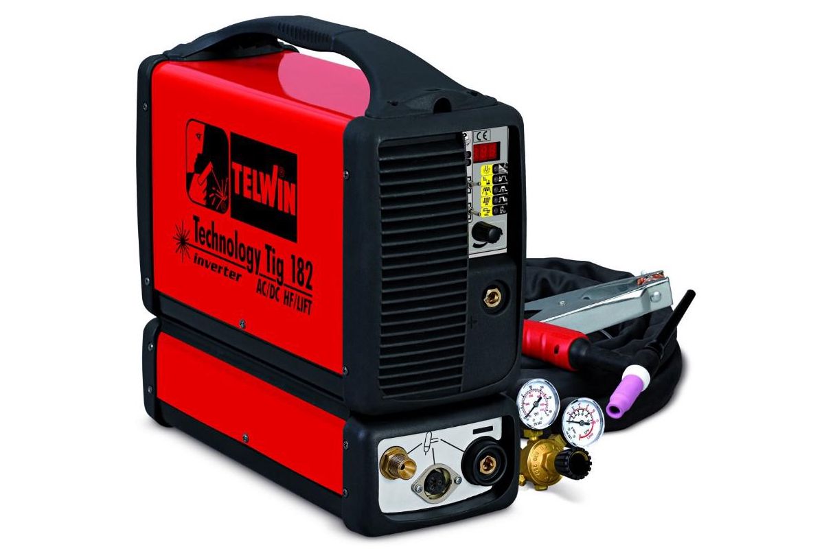 Сварочный аппарат Telwin Technology TIG 182 AC/DC-HF/LIFT 230V +TIG аксес  (852030) - цена, фото - купить в Москве, СПб и РФ