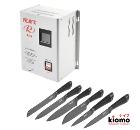 Набор РЕСАНТА Стабилизатор напряжения АСН-10000 Н/1-Ц + шесть Японских ножей KIOMO