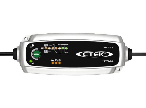 Изображение товара Зарядное устройство CTEK MXS 3.8 7-этапное автоматическое для свинцово-кислотных аккумуляторов