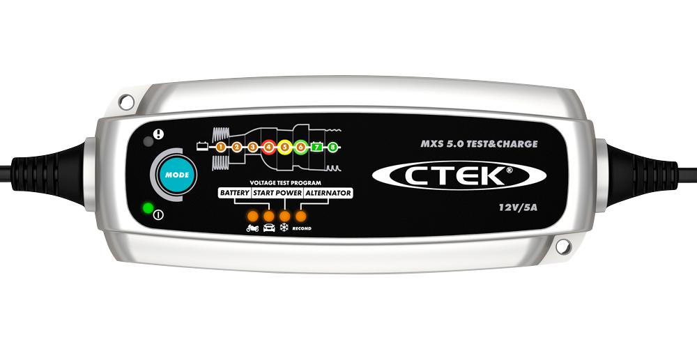 фото Зарядное устройство ctek mxs 5,0 test&charge ут000014009