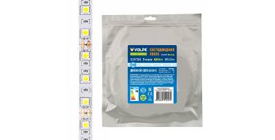   VOLPE ULS-Q320 2835-60LED/m-8mm-IP20-DC12V-4,8W/m-5M-6500K