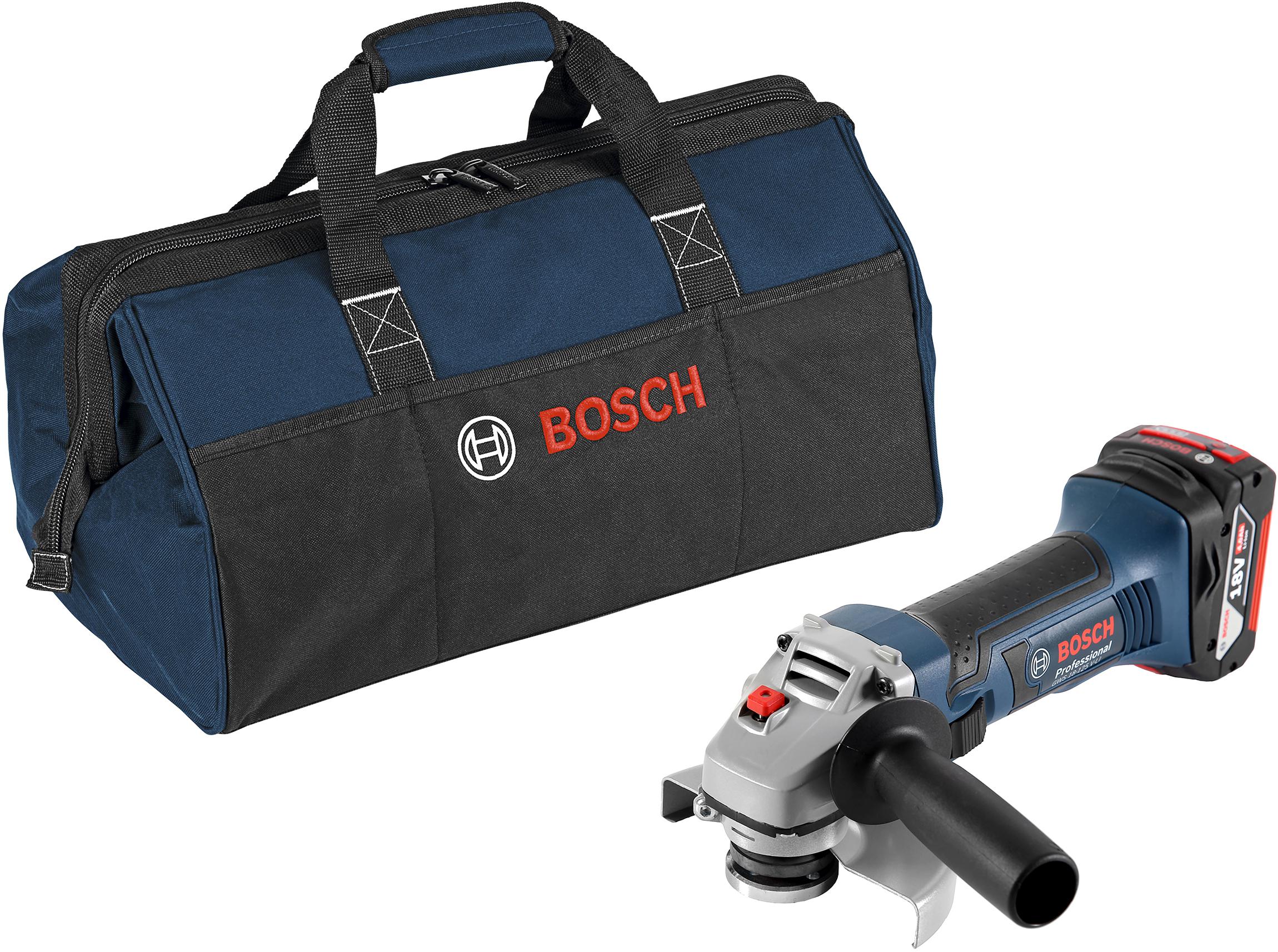 

Набор Bosch УШМ (болгарка) gws 18-125 v-li 4.0Ач l-boxx (0.601.93a.30b) +Сумка 1619bz0100, УШМ (болгарка) gws 18-125 v-li 4.0Ач l-boxx (0.601.93a.30b) +Сумка 1619bz0100