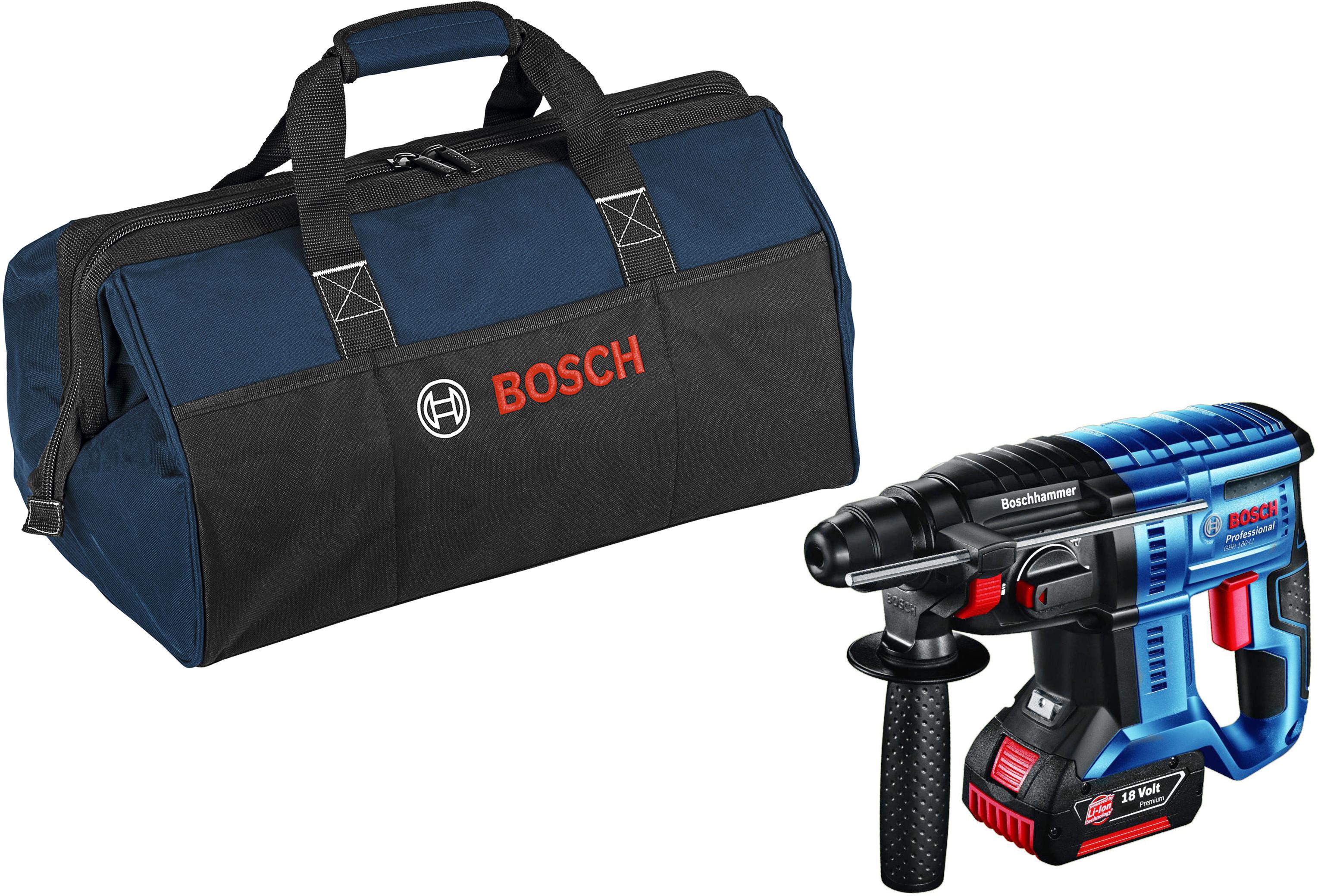 

Набор Bosch Перфоратор gbh 180-li (0.611.911.023) +Сумка 1619bz0100, Перфоратор gbh 180-li (0.611.911.023) +Сумка 1619bz0100