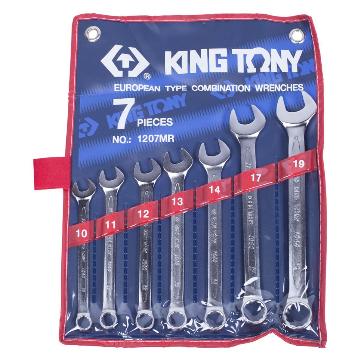 

Набор ключей комбинированных King tony 1207mr, 1207mr