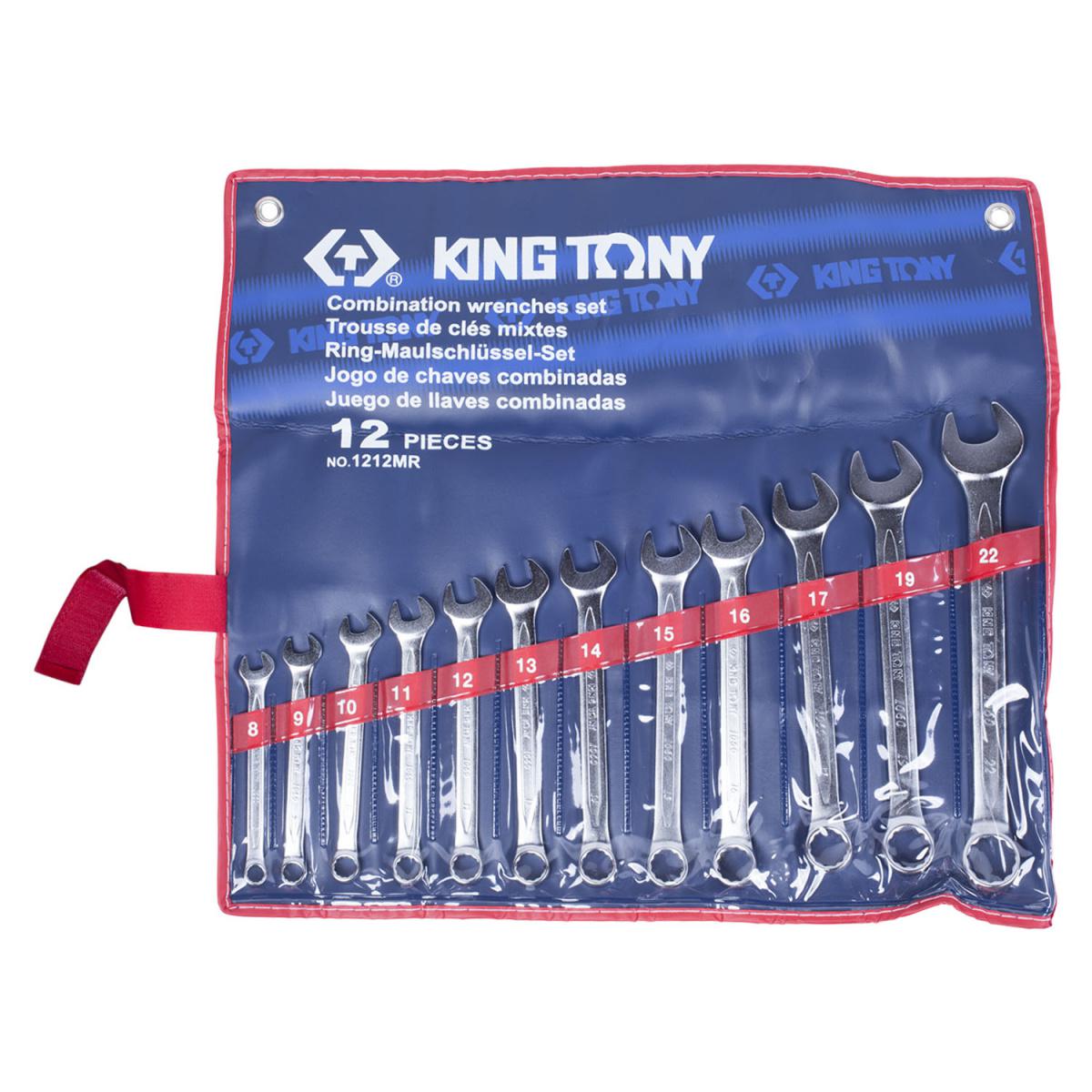 

Набор ключей комбинированных King tony 1212mr, 1212mr