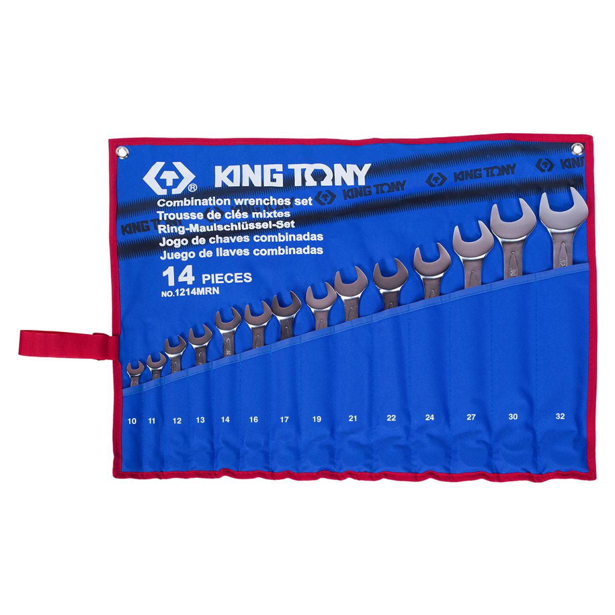 

Набор ключей комбинированных King tony 1214mrn, 1214mrn
