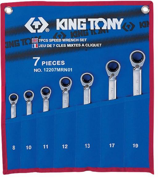 

Набор ключей комбинированных King tony 12207mrn01, 12207mrn01