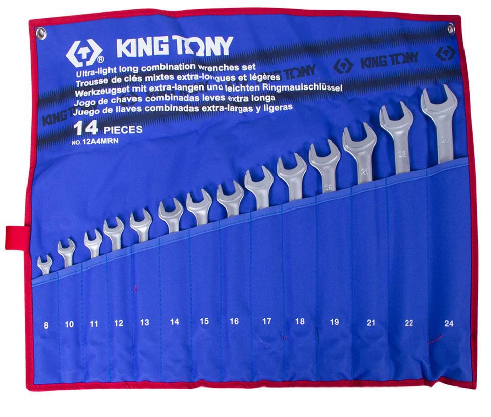

Набор ключей комбинированных King tony 12a4mrn, 12a4mrn