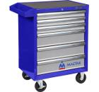 Изображение товара Тележка инструментальная МАСТАК 521-06581B, 6 полок, синяя для профессионалов