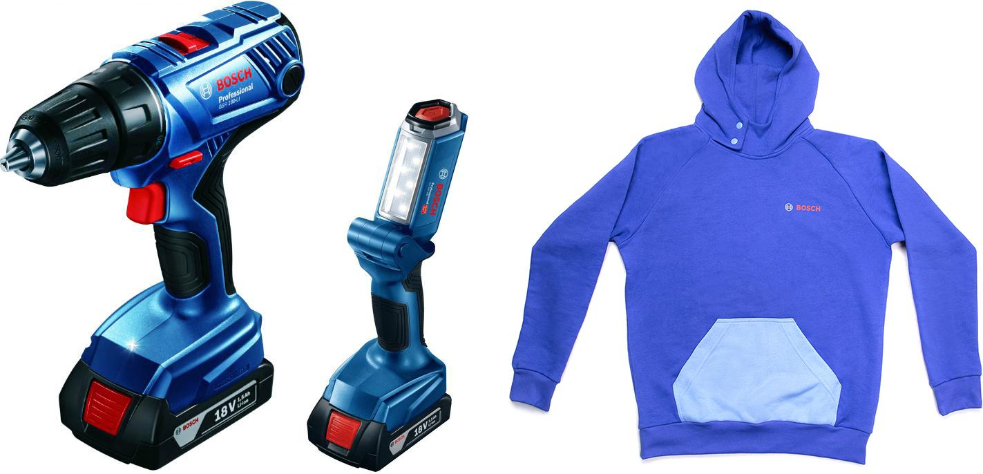 

Набор Bosch Дрель-шуруповерт gsr 180-li + gli 18v-300 +толстовка blue 1619m00u9s, Дрель-шуруповерт gsr 180-li + gli 18v-300 +толстовка blue 1619m00u9s