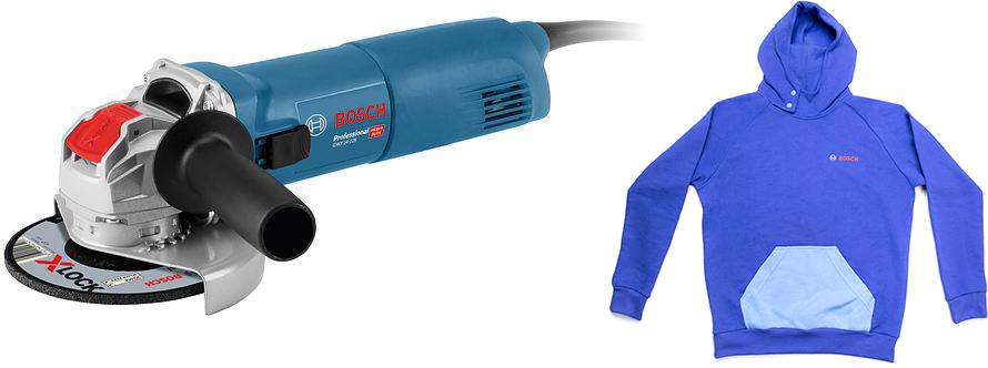 

Набор Bosch УШМ (болгарка) gwx 14-125 (06017b7000) x-lock +толстовка blue 1619m00u9s, УШМ (болгарка) gwx 14-125 (06017b7000) x-lock +толстовка blue 1619m00u9s