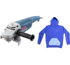 Изображение товара Профессиональная угловая шлифмашина BOSCH GWS 24-180 H 180 мм с защитой от пыли