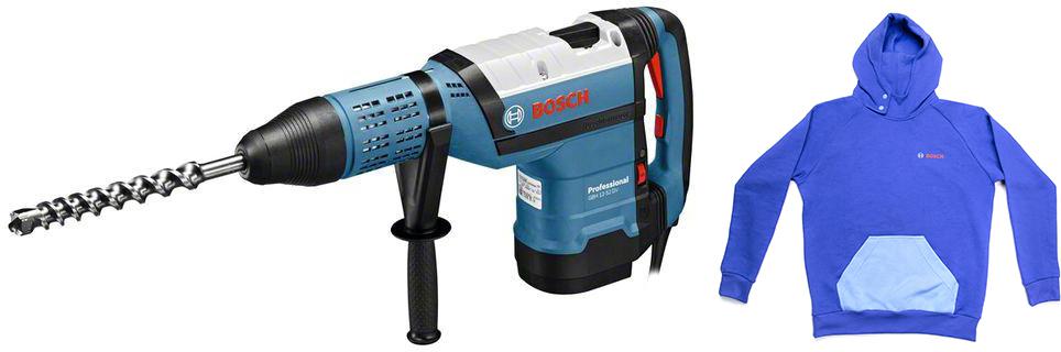 

Набор Bosch Перфоратор gbh 12-52 dv (0.611.266.000) +толстовка blue 1619m00u9s, Перфоратор gbh 12-52 dv (0.611.266.000) +толстовка blue 1619m00u9s