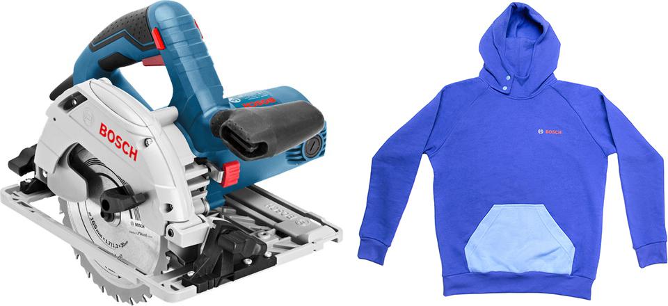 

Набор Bosch Пила циркулярная gks 55+ g (0.601.682.000) +Куртка blue 1619m00u9s, Пила циркулярная gks 55+ g (0.601.682.000) +Куртка blue 1619m00u9s