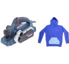 Набор BOSCH Рубанок GHO 26-82 D (06015A4301) +толстовка BLUE 1619M00U9S