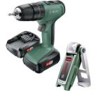 Изображение товара Беспроводная ударная дрель BOSCH UniversalImpact 18 с фонарём и двумя аккумуляторами