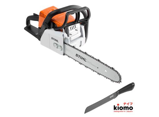 Изображение товара Набор бензопила STIHL MS 180 16 и нож KIOMO 32-18 для хлеба
