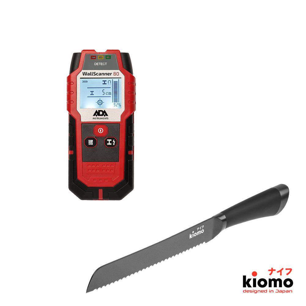 

Набор Ada Детектор wall scanner 80 + Японский нож kiomo, Детектор wall scanner 80 + Японский нож kiomo