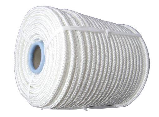 Изображение товара Фал капроновый Very D8х100м 16-прядный для грузоперевозок и спасательных работ