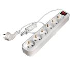 Удлинитель РемоКолор 89-0-262  фильтр сетевой 6гнезд пвс 3х0.75мм 16А 2м белый