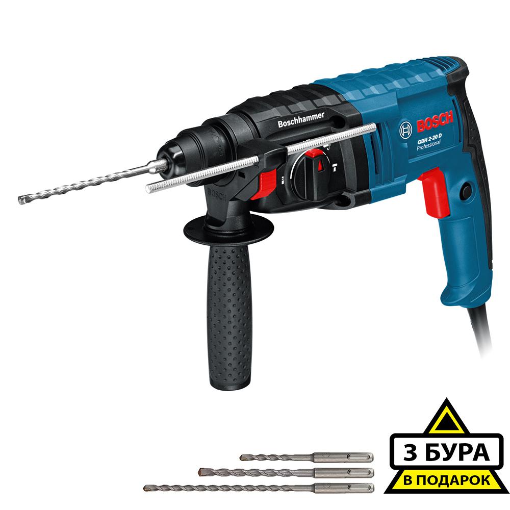 

Набор Bosch Перфоратор gbh 2-20 d (0.611.25a.400) +Бур dt9636-qz +Бур dt9641-qz +Бур dt9663-qz, Перфоратор gbh 2-20 d (0.611.25a.400) +Бур dt9636-qz +Бур dt9641-qz +Бур dt9663-qz