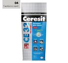 Затирка CERESIT СЕ 33 SUPER 04 серебристо-серая 2 кг