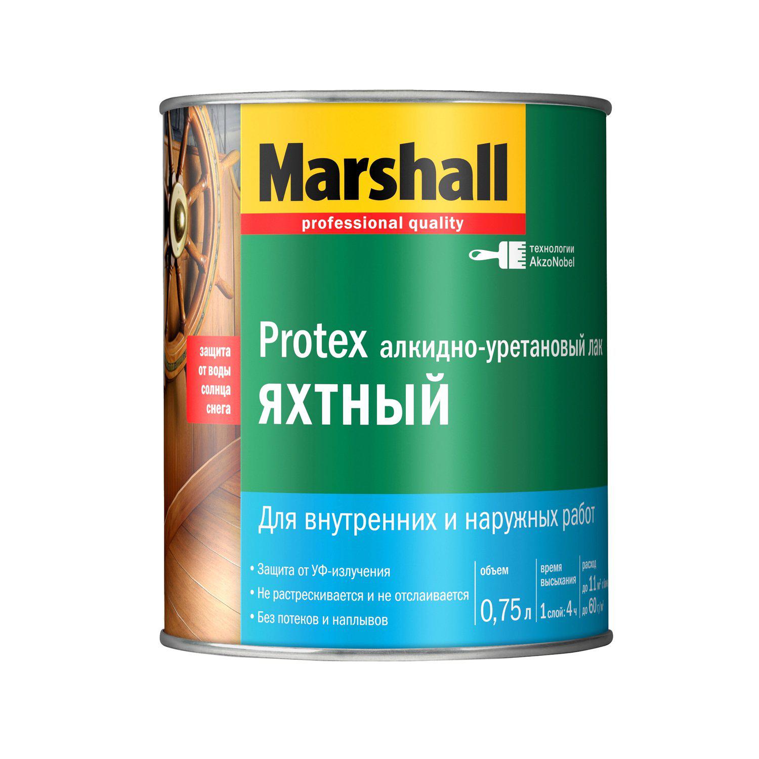 фото Лак marshall protex 0,75 л