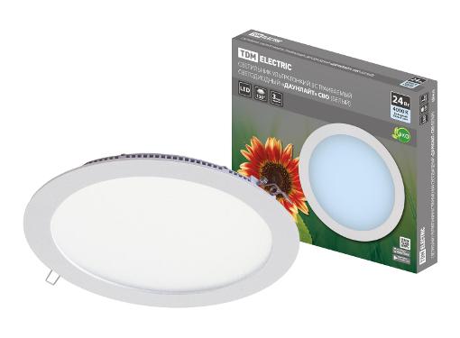 Изображение товара Встраиваемый светодиодный даунлайт TDM SQ0329-0237 24 Вт 4000К белый