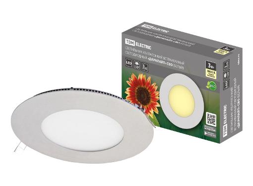 Изображение товара Светильник встраиваемый TDM SQ0329-0108 светодиодный 3 Вт