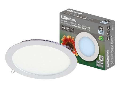 Изображение товара Встраиваемый светильник TDM SQ0329-0028 6 Вт белый современный LED