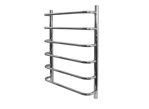 Изображение товара Водяной полотенцесушитель ТЕРА ПСБ-08-14 из нержавеющей стали, хромированный, 600 мм, 7 перекладин