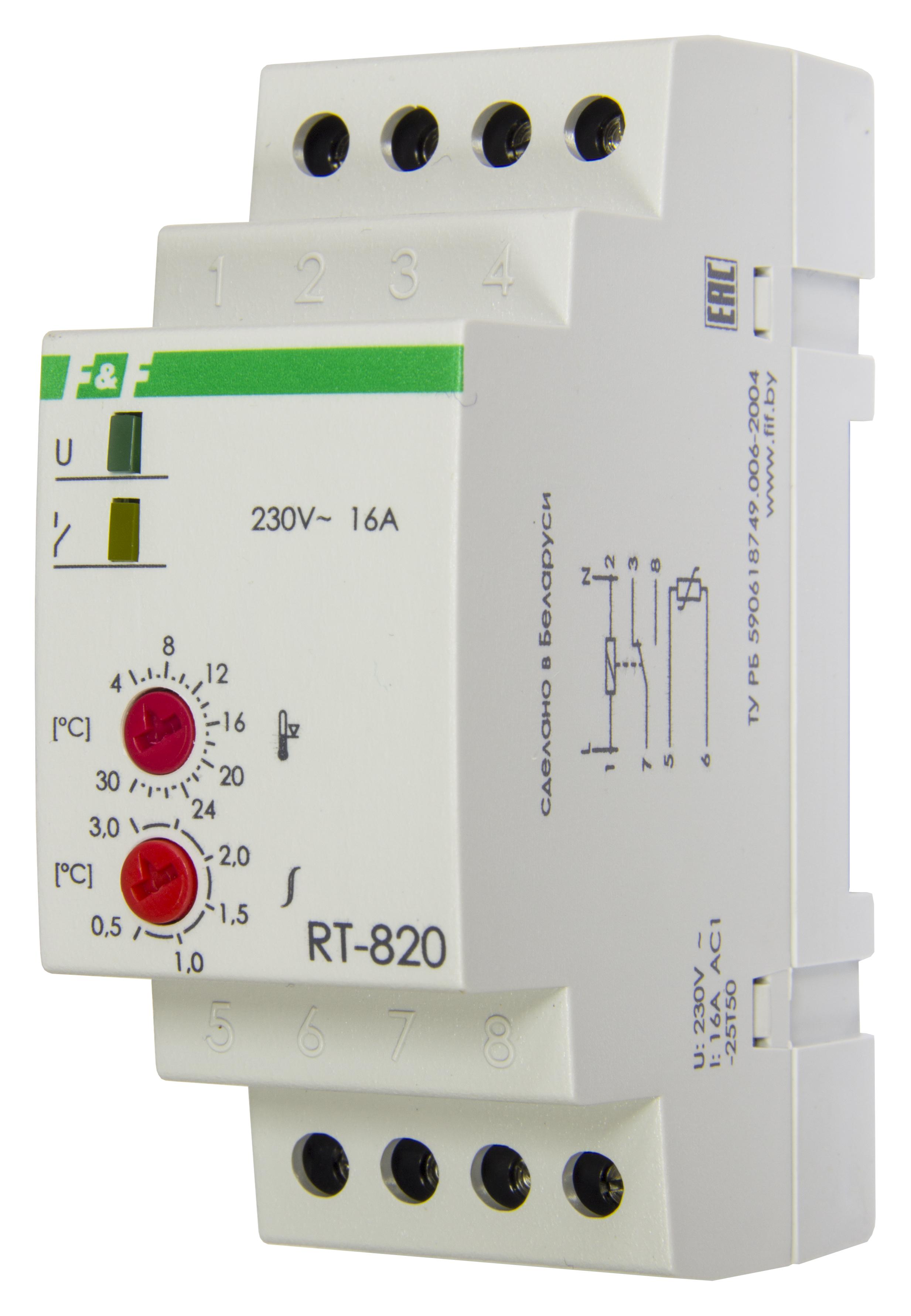 

Регулятор ЕВРОАВТОМАТИКА f&f Rt-820, Rt-820