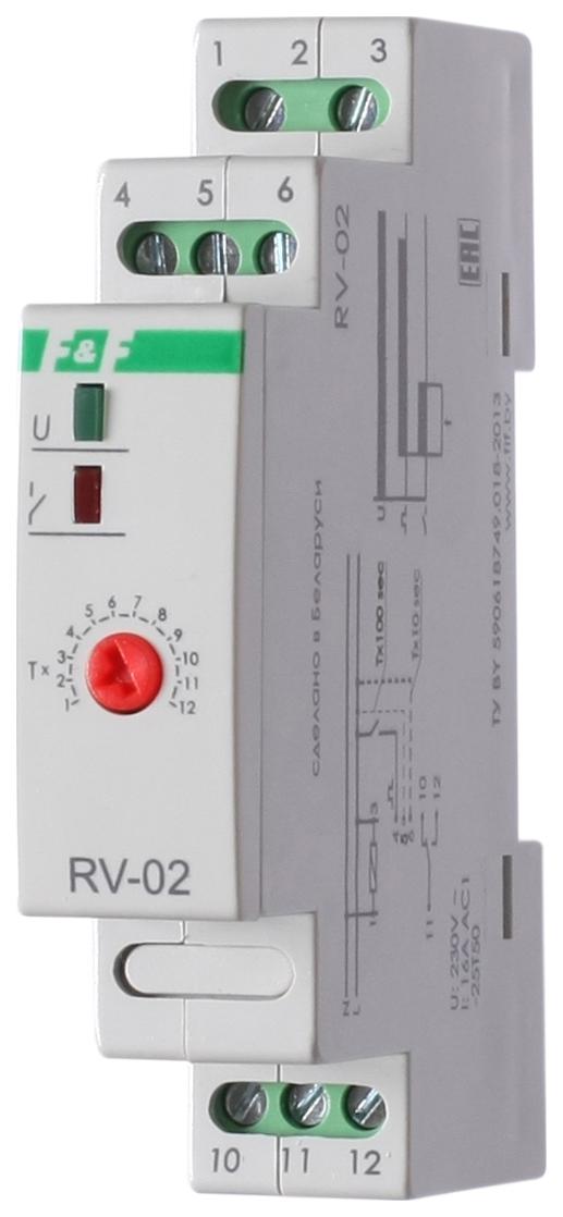 фото Реле времени евроавтоматика f&f rv-02