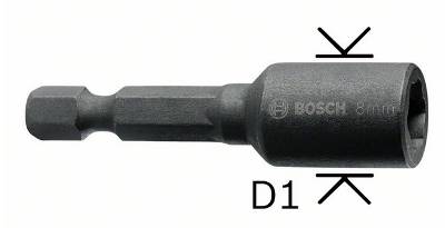   BOSCH  7, H 50, S 1/4'' (Impact Control 2608551018)