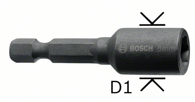 

Головка Bosch Impact control 13 мм, 1/4'', 1 шт. (2.608.551.021)